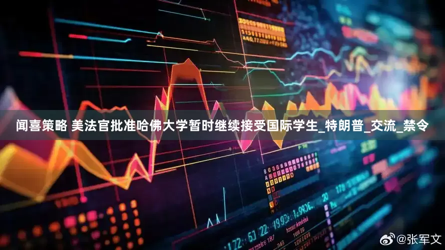 闻喜策略 美法官批准哈佛大学暂时继续接受国际学生_特朗普_交流_禁令