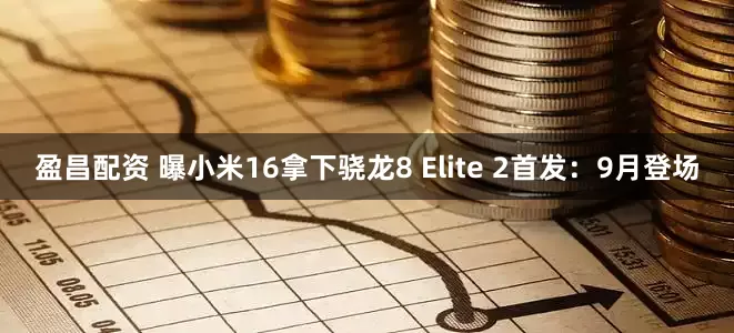 盈昌配资 曝小米16拿下骁龙8 Elite 2首发：9月登场