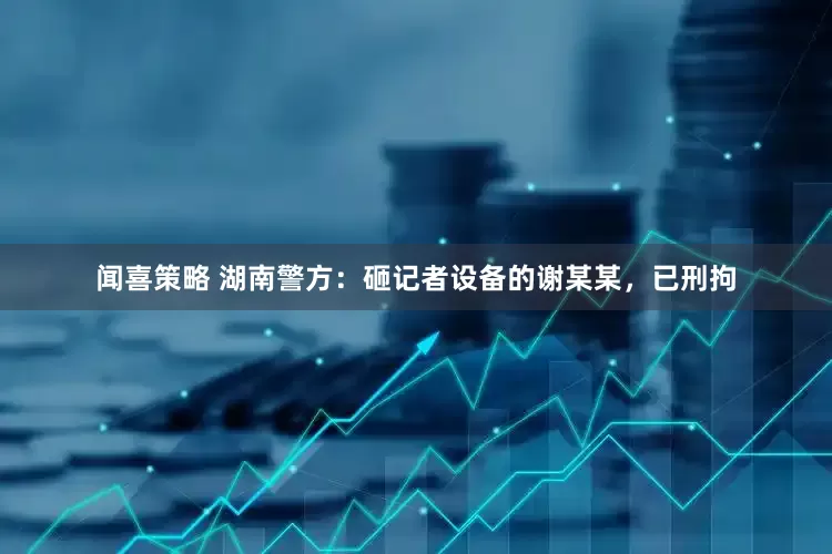 闻喜策略 湖南警方：砸记者设备的谢某某，已刑拘